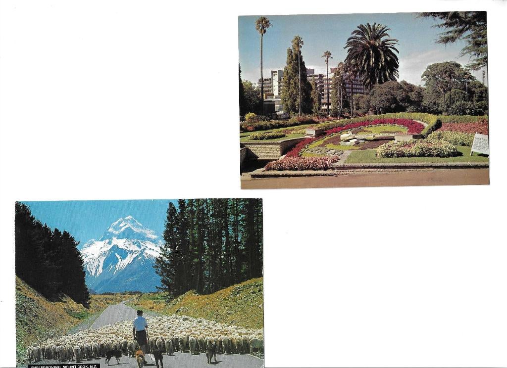 nieuw zeeland  new zealand  te ato-o-tu   mount cook, Verzenden, 1980 tot heden, Gelopen, Buiten Europa