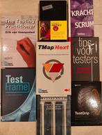 7 boeken over Scrum en software Testen, Ophalen, Zo goed als nieuw