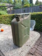 Vintage Stalen Jerrycan - 20 Liter, Auto diversen, Overige Auto diversen, Ophalen of Verzenden