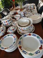 Boerenbont Servies Handgeschilderd, Gebruikt, Ophalen of Verzenden, Aardewerk, Boerenbont