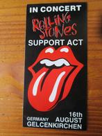 Rolling Stones support act in concert sticker, Overige typen, Gebruikt, Ophalen of Verzenden
