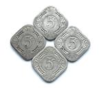Nederland 5 cent 1914/1923/1929/1943, Postzegels en Munten, Munten | Nederland, Ophalen of Verzenden, Koningin Wilhelmina, 5 cent