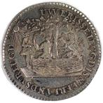 Inhuldiging van stadhouder prins Willem V 1766, Postzegels en Munten, Ophalen of Verzenden, Zilver, Nederland