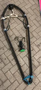 Giek windsurf - mastvoet baseplate - trapeze, Watersport en Boten, Windsurfen, Giek, Gebruikt, Minder dan 250 cm, Ophalen of Verzenden