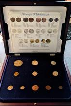 Koningin Wilhelmina Set, met gouden vijfje, Setje, Koningin Wilhelmina, Zilver, Overige waardes