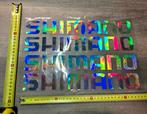 4 Grote SHIMANO Holografische Stickers

: E10.-, Watersport en Boten, Ophalen of Verzenden, Nieuw, Overige typen