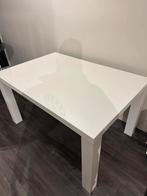 Ikea Toresund Eettafel Wit Hoogglans - 135x90cm 4 Personen, Ophalen, 100 tot 150 cm, 50 tot 100 cm, Zo goed als nieuw
