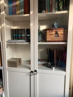 Billy Boekenkast met Vitrine Deuren - Opknapper, Ophalen, Gebruikt, 200 cm of meer, 50 tot 100 cm