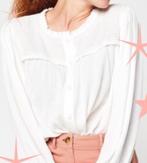 OBJECT Objlee blouse s/m wit, Maat 38/40 (M), Object, Wit, Zo goed als nieuw