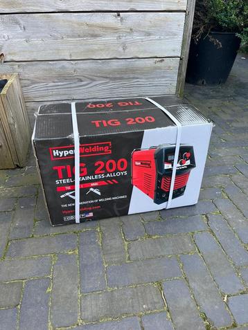 Hyperwelding Tig 200 lasapparaat nieuw beschikbaar voor biedingen