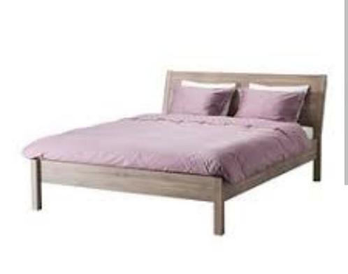 Splinternieuwe Ikea bed grijs,lattenbodems,matras 180x200 cm, Huis en Inrichting, Slaapkamer | Bedden, Zo goed als nieuw, Eenpersoons