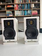ELAC BS 403 luidsprekers  – in originele verpakking, Zo goed als nieuw, 120 watt of meer, Front, Rear of Stereo speakers, Ophalen