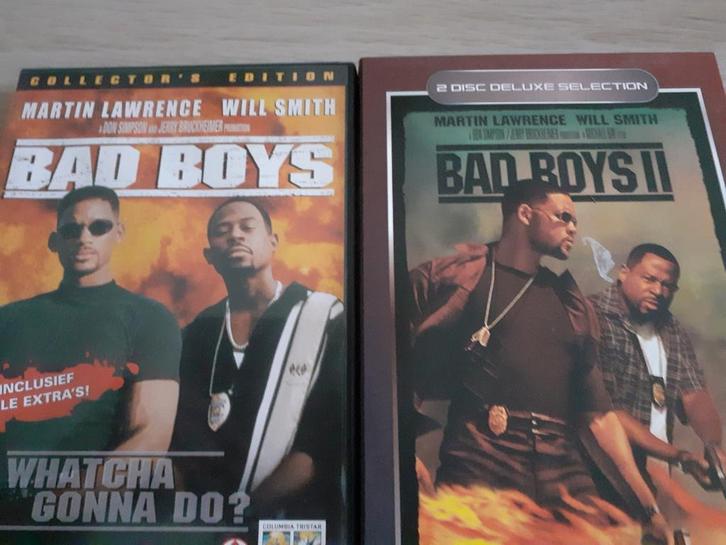 Bad Boys 1 & 2 DVD - Actie Klassiekers, Cd's en Dvd's, Dvd's | Actie, Gebruikt, Actiekomedie, Boxset, Vanaf 16 jaar, Ophalen of Verzenden