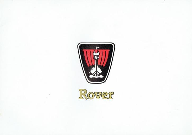 Folder Rover 2600 - 3500 (SD1 - Duitse uitgave - ca.1983), Boeken, Auto's | Folders en Tijdschriften, Gelezen, Overige merken