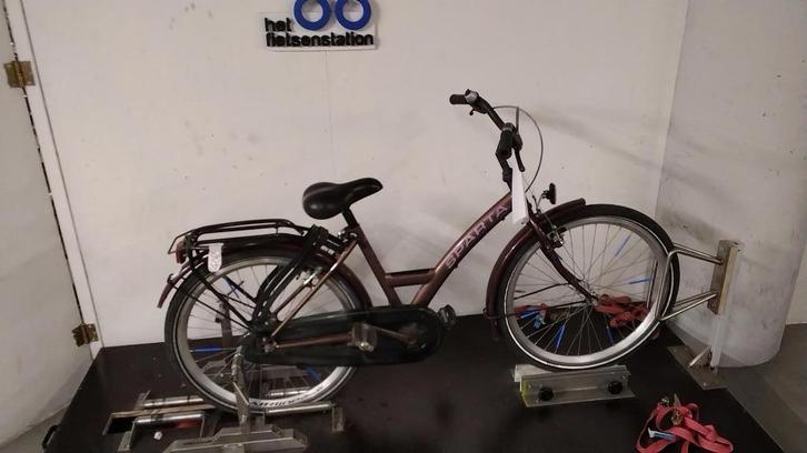 Sparta (Onbekend) Meisjesfiets, Fietsen en Brommers, Fietsen | Meisjes, Gebruikt, 24 inch, Handrem, Ophalen