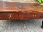 Mooie antieke salontafel (140cm x 80cm x 50cm (l x br x h), Ophalen, Gebruikt, 100 tot 150 cm, 50 tot 75 cm