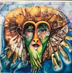 Zeefdruk Prinses van Atlantis - Paul Basart, Antiek en Kunst, Ophalen