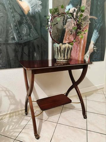 Vintage serveerboy - plantentafel - bijzettafel beschikbaar voor biedingen