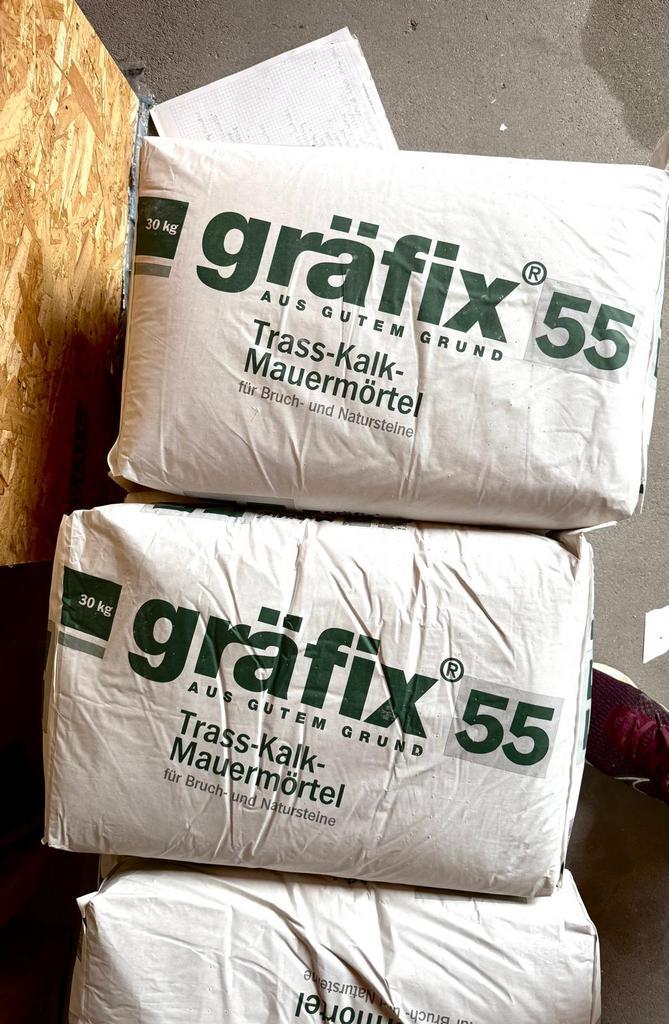Grafix metselmortel (53 zakken), Doe-het-zelf en Verbouw, Metselstenen, Nieuw, Overige typen, Ophalen