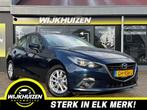 Mazda 3 2.0 TS met Climate ! Navigatie ! Cruise ! Dealer Ond, Auto's, Voorwielaandrijving, Gebruikt, 4 cilinders, Blauw