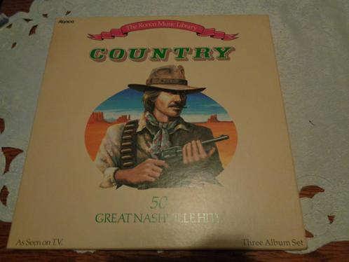 doos met 3 lp country, Cd's en Dvd's, Vinyl | Country en Western, Zo goed als nieuw, 12 inch, Ophalen of Verzenden