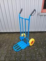 Steekwagen met dozenklep en antilekwielen, Ophalen of Verzenden