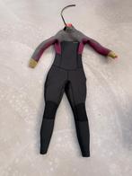 surfpak wetsuit dames 4/3 mm maat S/M zwart roze goede staat, Watersport en Boten, Watersportkleding, Wetsuit, Ophalen of Verzenden