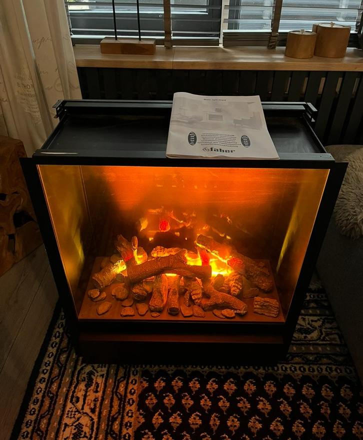 Dimplex Gala Opti-Myst - waterdamp inbouwhaard, Huis en Inrichting, Haarden, Zo goed als nieuw, Elektrische haard, Ophalen