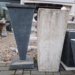 Hoge betonnen plantenbakken 50% korting bloempot, Tuin en Terras, Bloempotten, Ophalen, Gebruikt, Tuin, Overige vormen