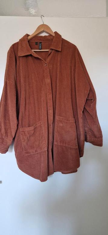 Roestbruin Rib Overhemd Jasje - Rainbow Maat 48/50 beschikbaar voor biedingen