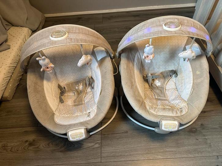 2 wipstoeltjes van het merk ingenuity., Kinderen en Baby's, Wipstoeltjes, Gebruikt, Wipstoel, Overige merken, Met gordel(s) of riempje(s)