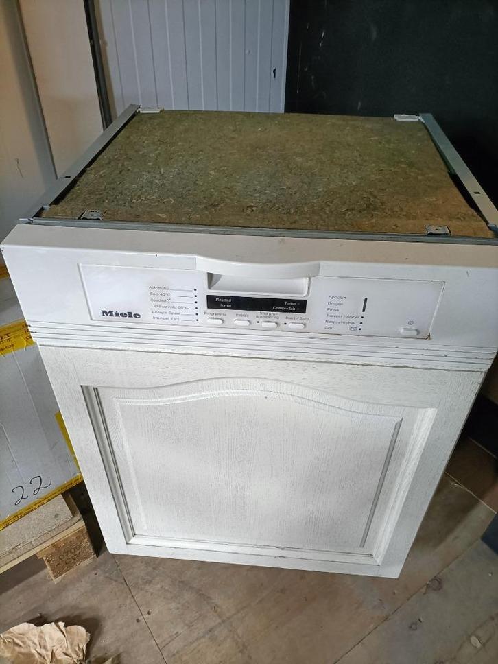 Miele vaatwasser G1222SCU HG03 inbouw Half geintegreerde, Witgoed en Apparatuur, Vaatwasmachines, Gebruikt, Inbouw, Minder dan 85 cm