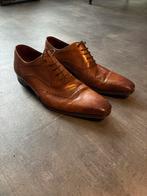 Magnanni Bruin/Cognac Trouwschoenen Maat 43, Kleding | Heren, Schoenen, Ophalen of Verzenden, Gedragen, Bruin, Veterschoenen