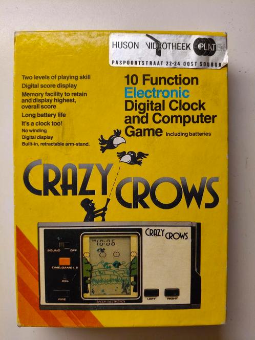 Bandai Crazy Crows Handheld Game - Vintage, Spelcomputers en Games, Games | Overige, Gebruikt, Avontuur en Actie, 1 speler, Vanaf 3 jaar