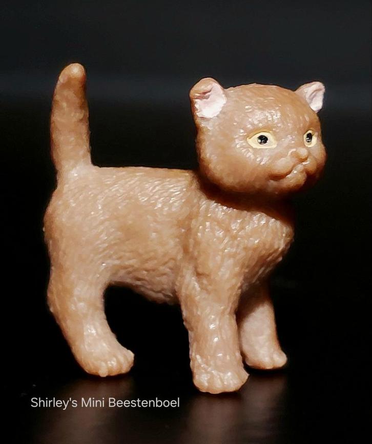 Schleich kitten, Verzamelen, Dierenverzamelingen, Zo goed als nieuw, Beeldje of Figuurtje, Hond of Kat, Ophalen of Verzenden