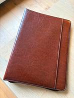 Brepols Palermo Schrijfmap / Offertemap - Bruin Leer, Diversen, Bureau-accessoires, Ophalen of Verzenden, Zo goed als nieuw