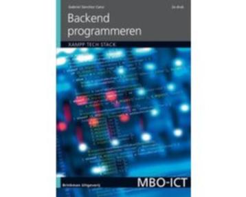 MBO-ICT - Backend programmeren 9789057523854 beschikbaar voor biedingen