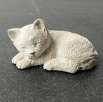 Sandicast beeldje Lil' Snoozers S36 Cuddles slapend poesje, Ophalen of Verzenden, Zo goed als nieuw, Dier