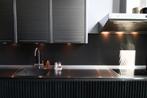 Exclusieve RVS keuken -Poggenpohl & Gaggenau - z, Huis en Inrichting, Keuken | Complete keukens, Ophalen, Gebruikt, Enkelwandige keuken