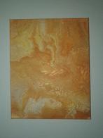 Schilderij op canvas abstract goud, Ophalen of Verzenden