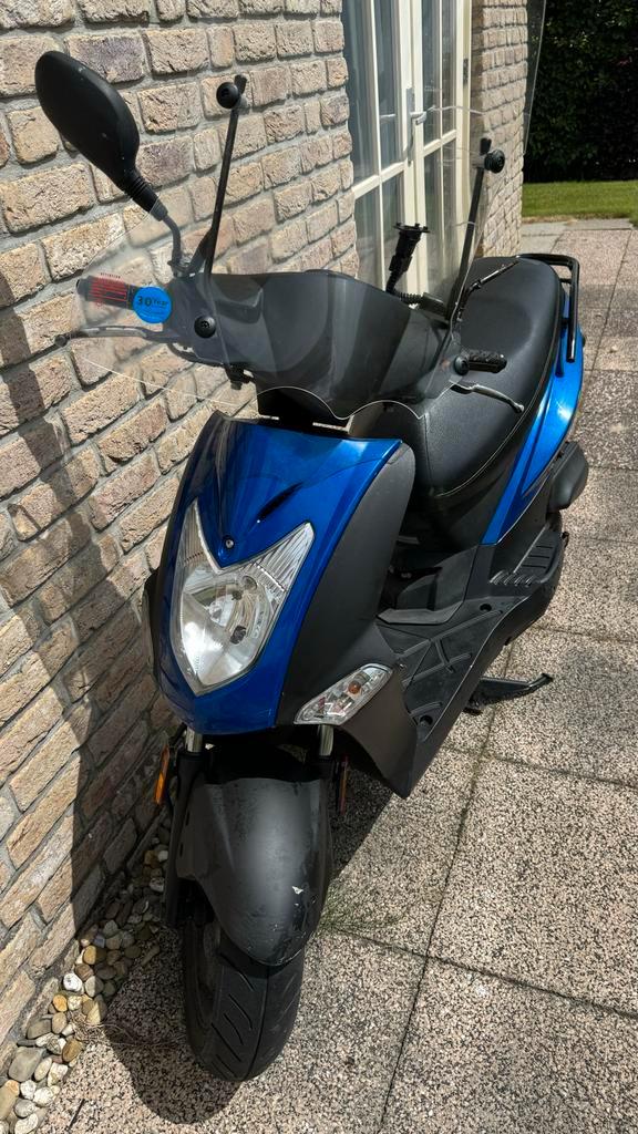 Kymco Agility 50 - 2013 - Eerlijke verkoop, Fietsen en Brommers, Scooters | Kymco, Gebruikt, Agility, Maximaal 25 km/u, Benzine