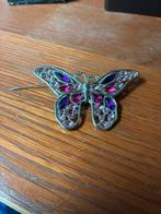 Broche vlinder, Ophalen of Verzenden, Overige materialen
