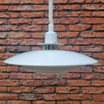Design hanglamp Primus II Belid, wit/chroom, Ophalen of Verzenden, Zo goed als nieuw, Metaal, Minder dan 50 cm