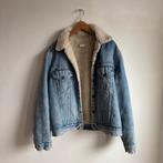 Vintage Levi’s Denim Sherpa Trucker Jas maat M, Ophalen of Verzenden, Gedragen, Levi’s, Maat 48/50 (M)