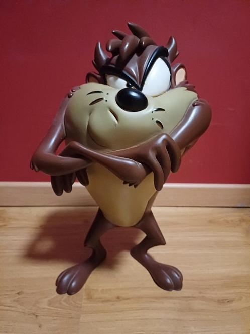 Taz, 36 cm hoog Warner Bros., Verzamelen, Stripfiguren, Zo goed als nieuw, Beeldje of Figuurtje, Looney Tunes, Ophalen of Verzenden