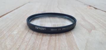 UV Filter / uvfilter - 58mm protector + ultra violet Tiffen beschikbaar voor biedingen