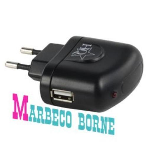 USB adapter, USB lader, Home Charger AC-DC, Telecommunicatie, Mobiele telefoons | Telefoon-opladers, Nieuw, Overige merken, Ophalen of Verzenden