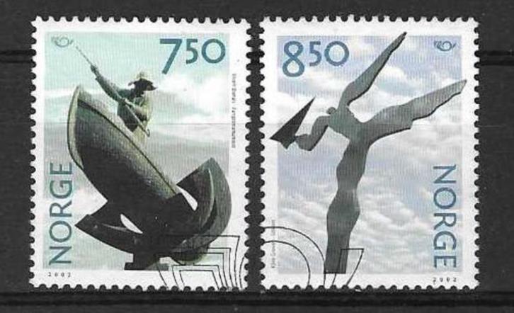 Noorwegen Michel 1430-1431 gestempeld NORDEN, Postzegels en Munten, Postzegels | Europa | Scandinavië, Gestempeld, Noorwegen, Ophalen of Verzenden