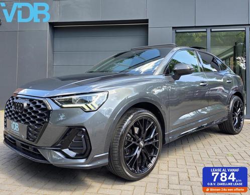 Audi Q3 Sportback 35 TFSI S-Line BLACK EDITION PANO VOL!, Auto's, Audi, Bedrijf, Te koop, Q3, ABS, Achteruitrijcamera, Adaptive Cruise Control