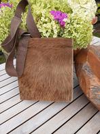 Bear Design Leren Schoudertas, Ophalen of Verzenden, Gebruikt, Bruin, Schoudertasje